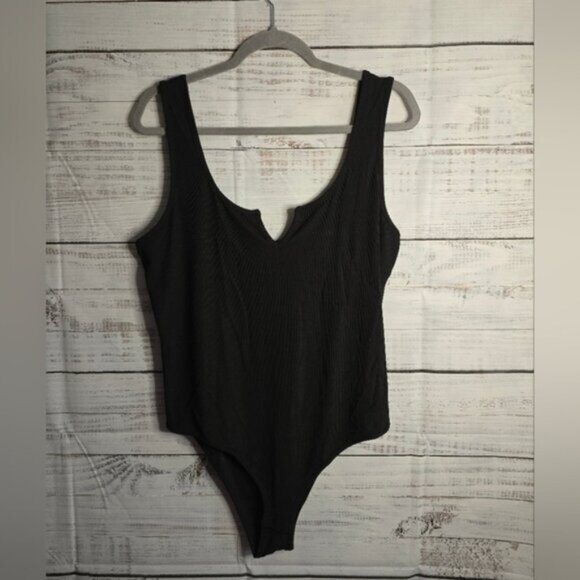 Cupshe Black Bodysuit Womans Size XL - Picture 1 of 5